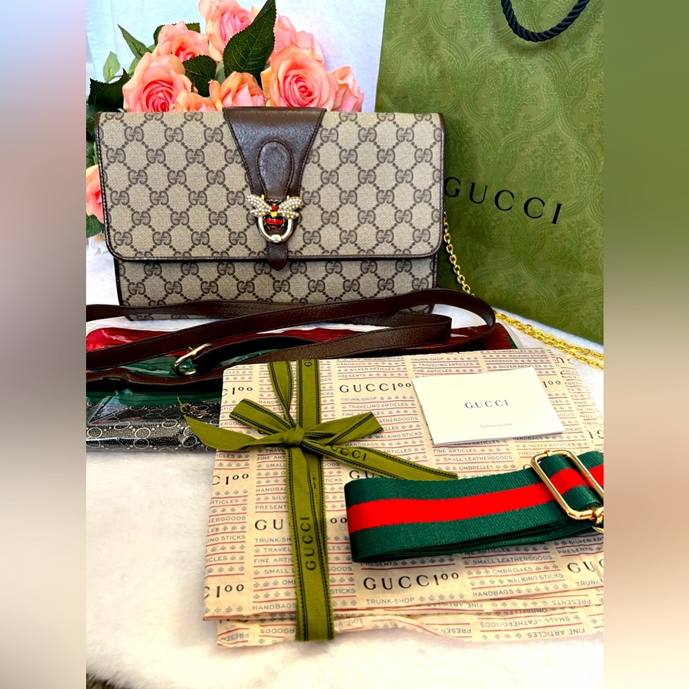 GUCCI Vintage Pouch/Crossbody/handle Purse. Authentic